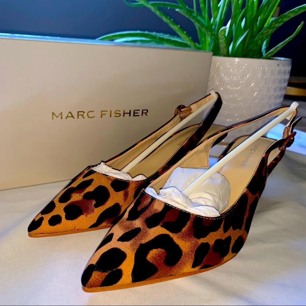 👠 Marc Fisher Sling-back Jovanni Heel Pumps 👠